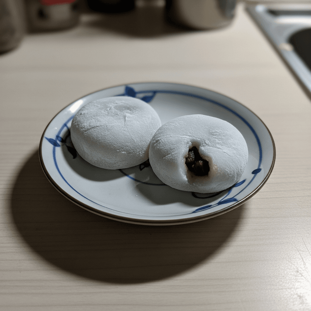 Sweet Mochi Rice Cakes with Anko