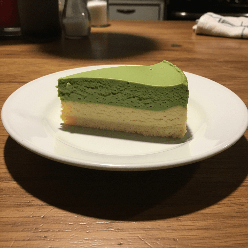 Silky Matcha Cheesecake Delight