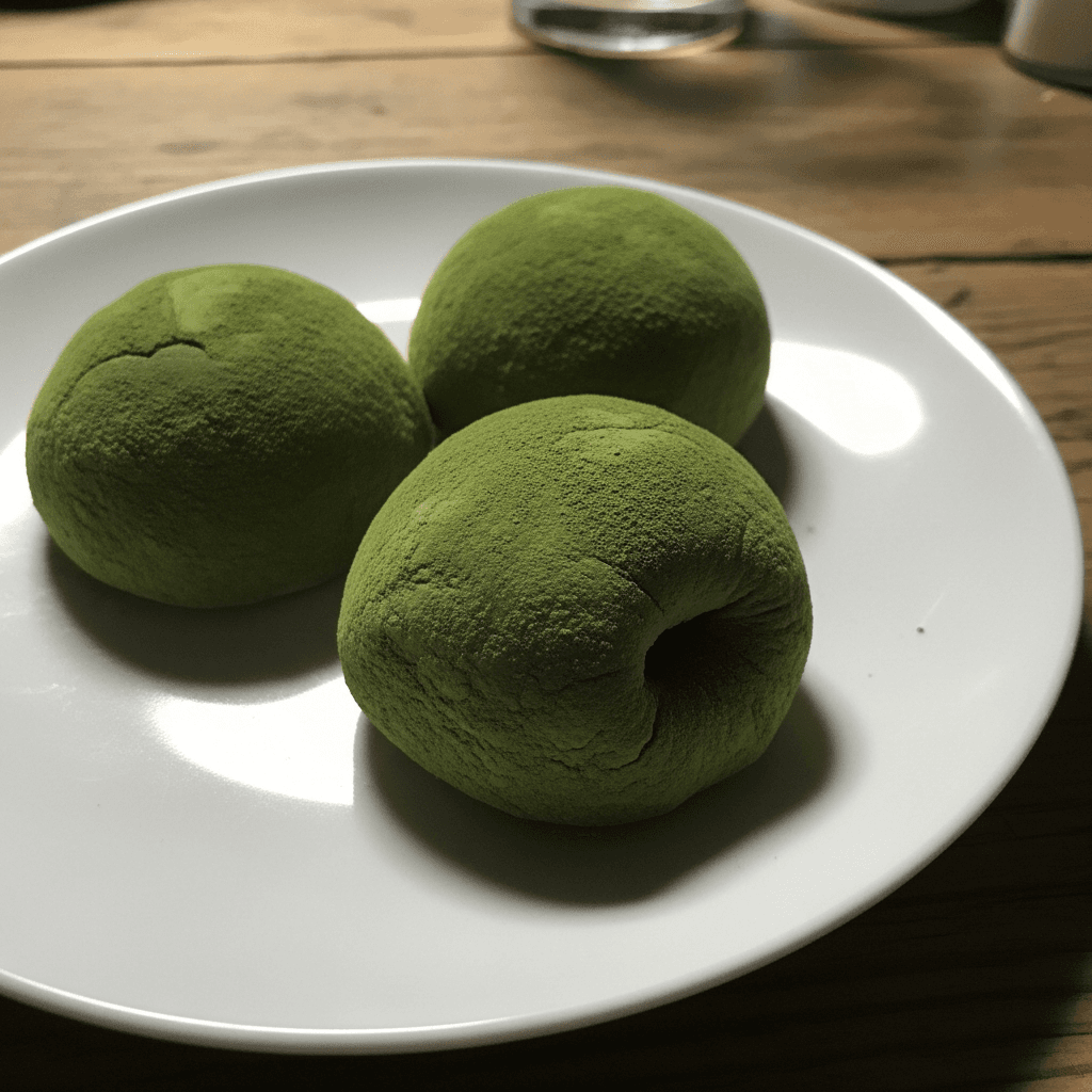 Delicate Matcha Green Tea Sweets