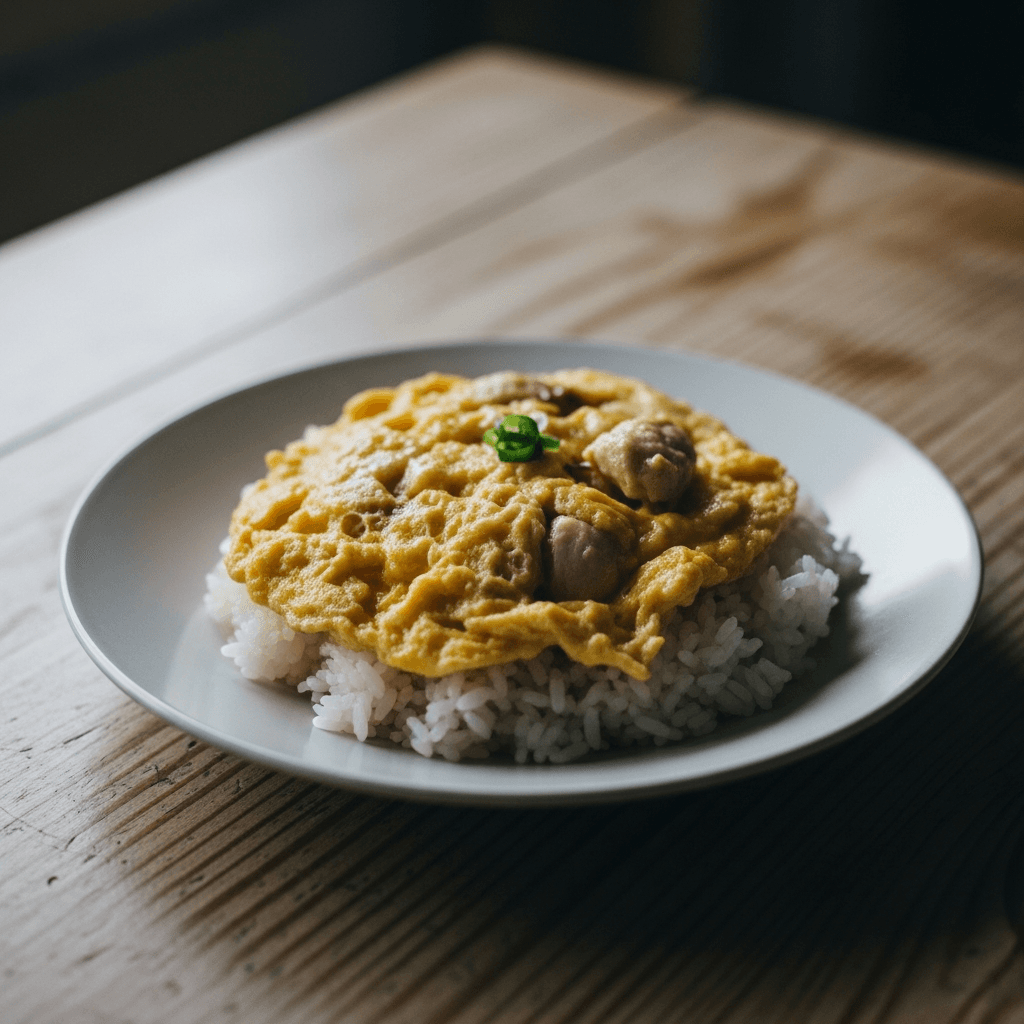 Traditional Nanban-style Egg Bowl (Breakfast Donburi)