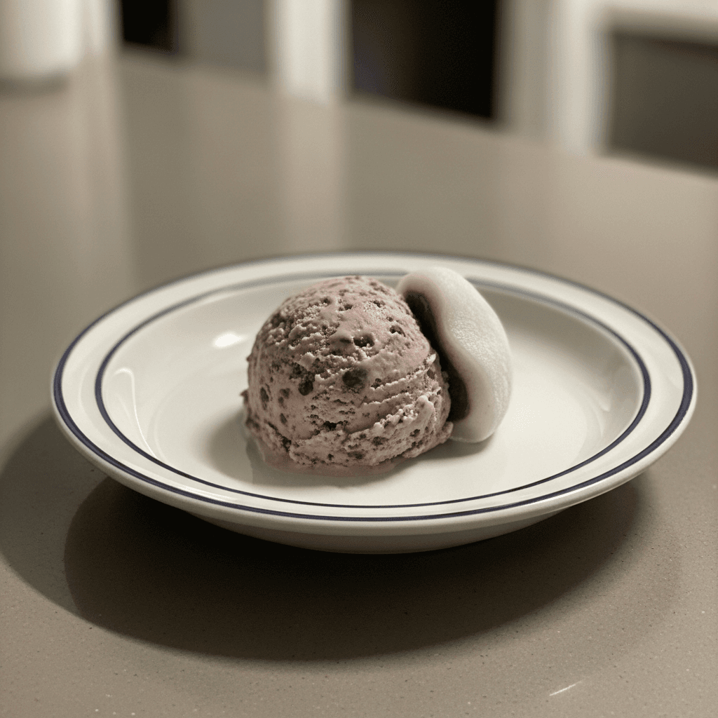 Sweet Red Bean Mochi Ice Cream