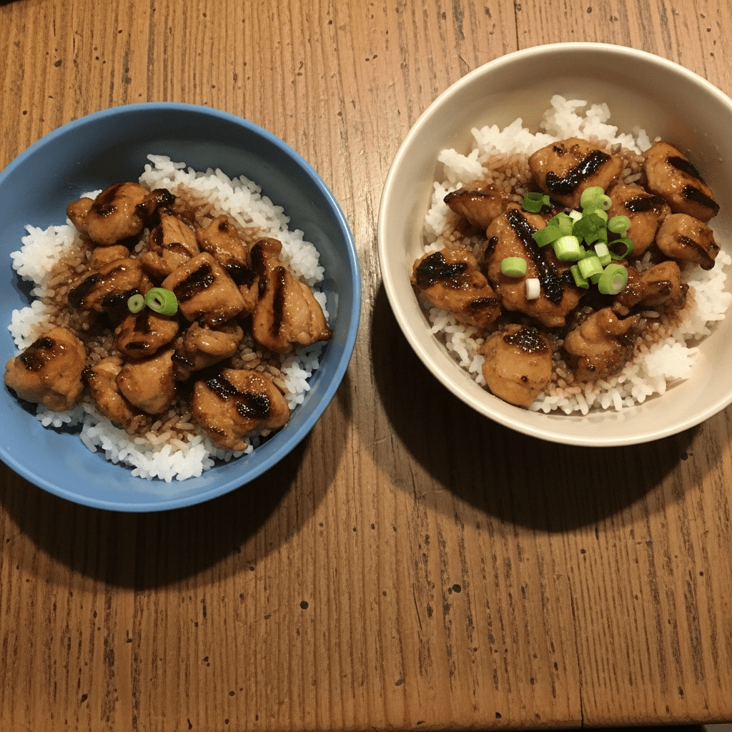 Fragrant Chicken Teriyaki Bowls