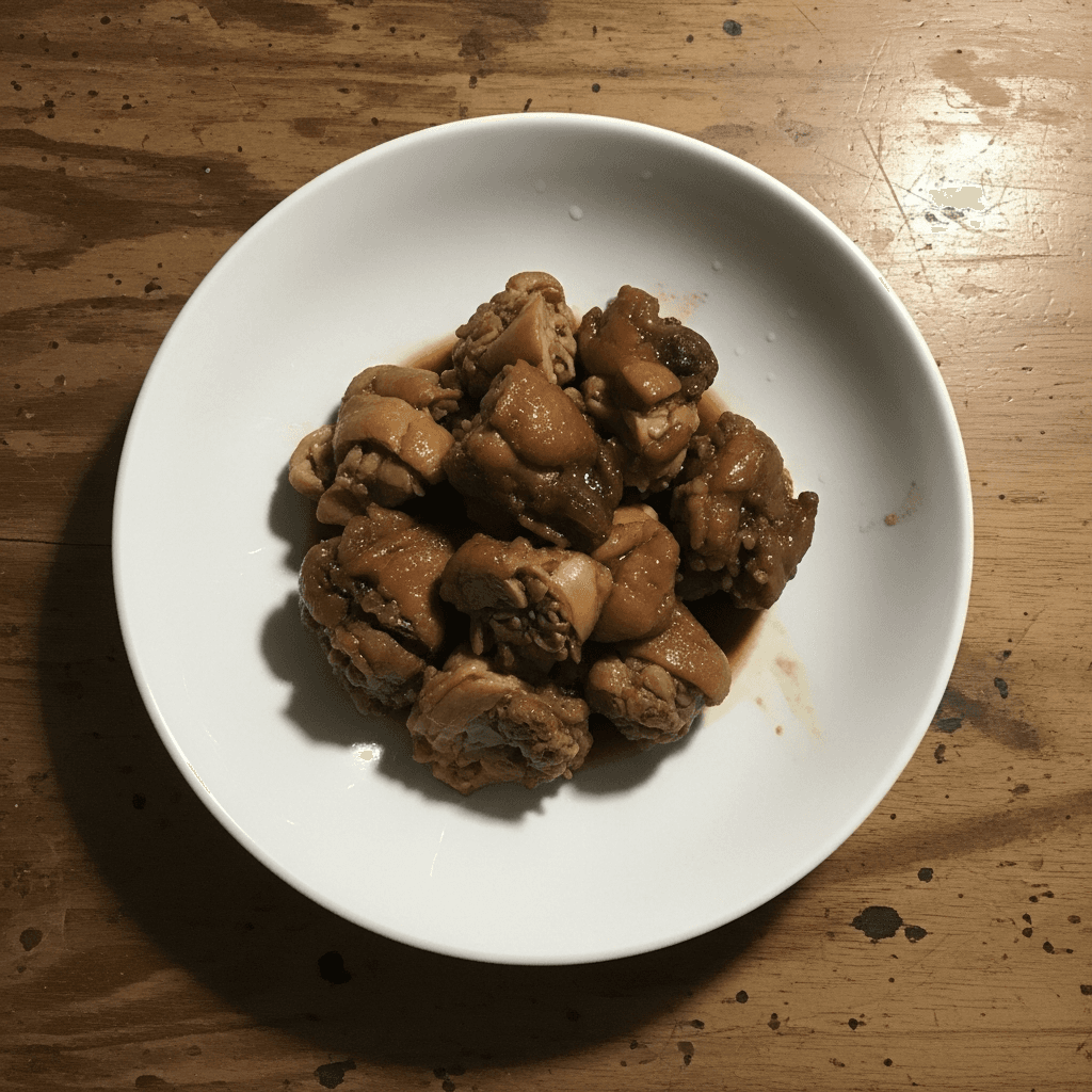 Elegant Shoyu Braised Chicken