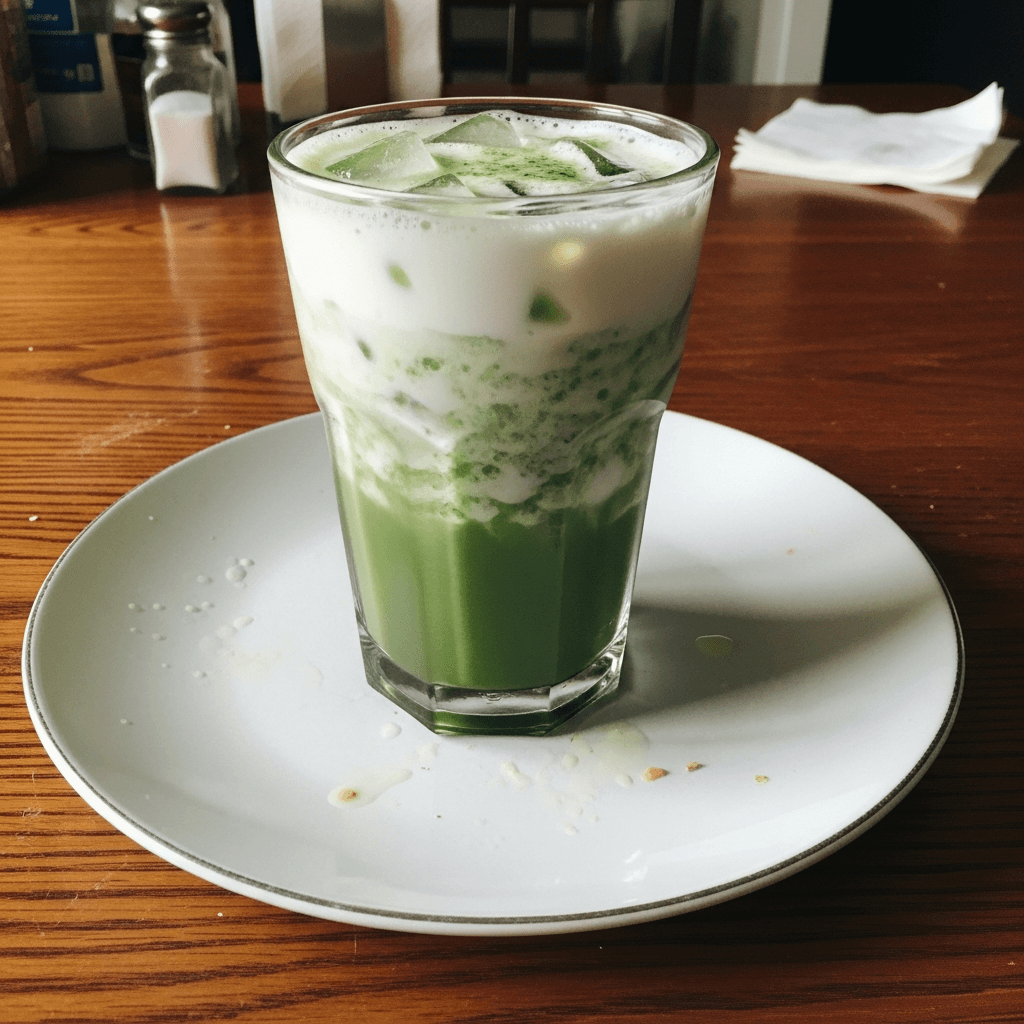 Refreshing Matcha Green Tea Frappe