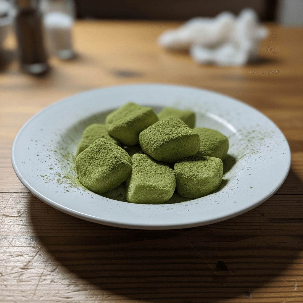 Traditional Matcha Mochi Delight