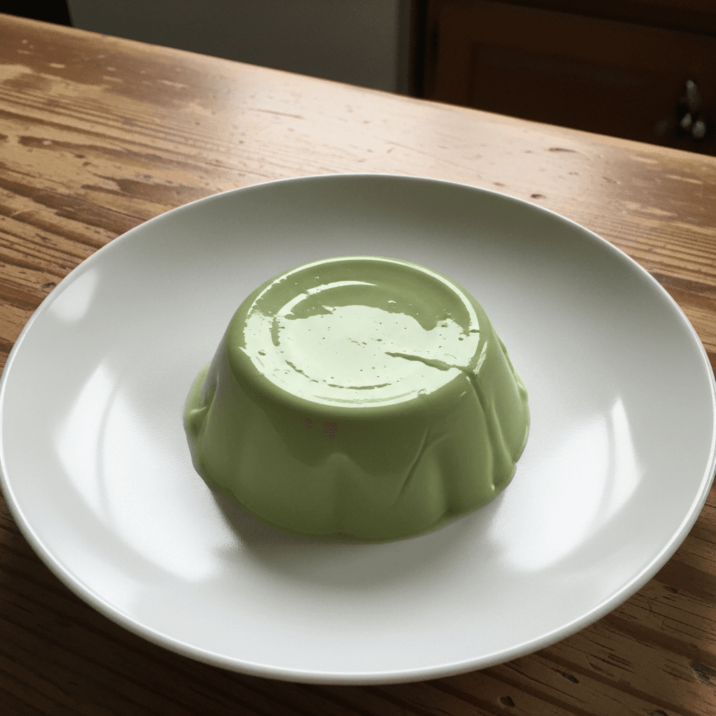 Silken Matcha Tofu Pudding