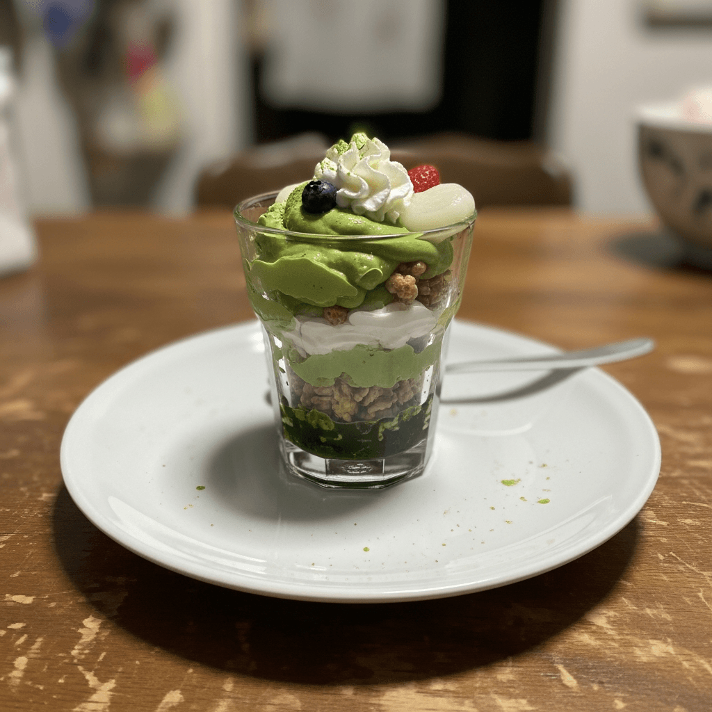Matcha Green Tea Parfait Delight