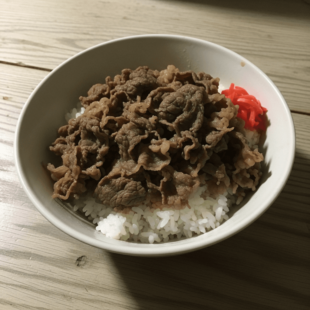 Umami-Infused Beef Gyudon Bowl