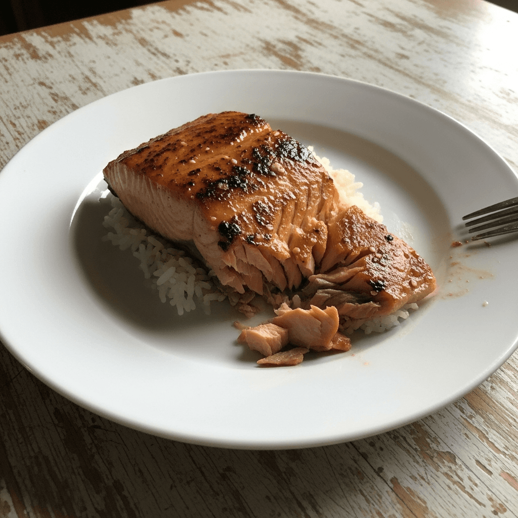 Savory Miso Glazed Salmon