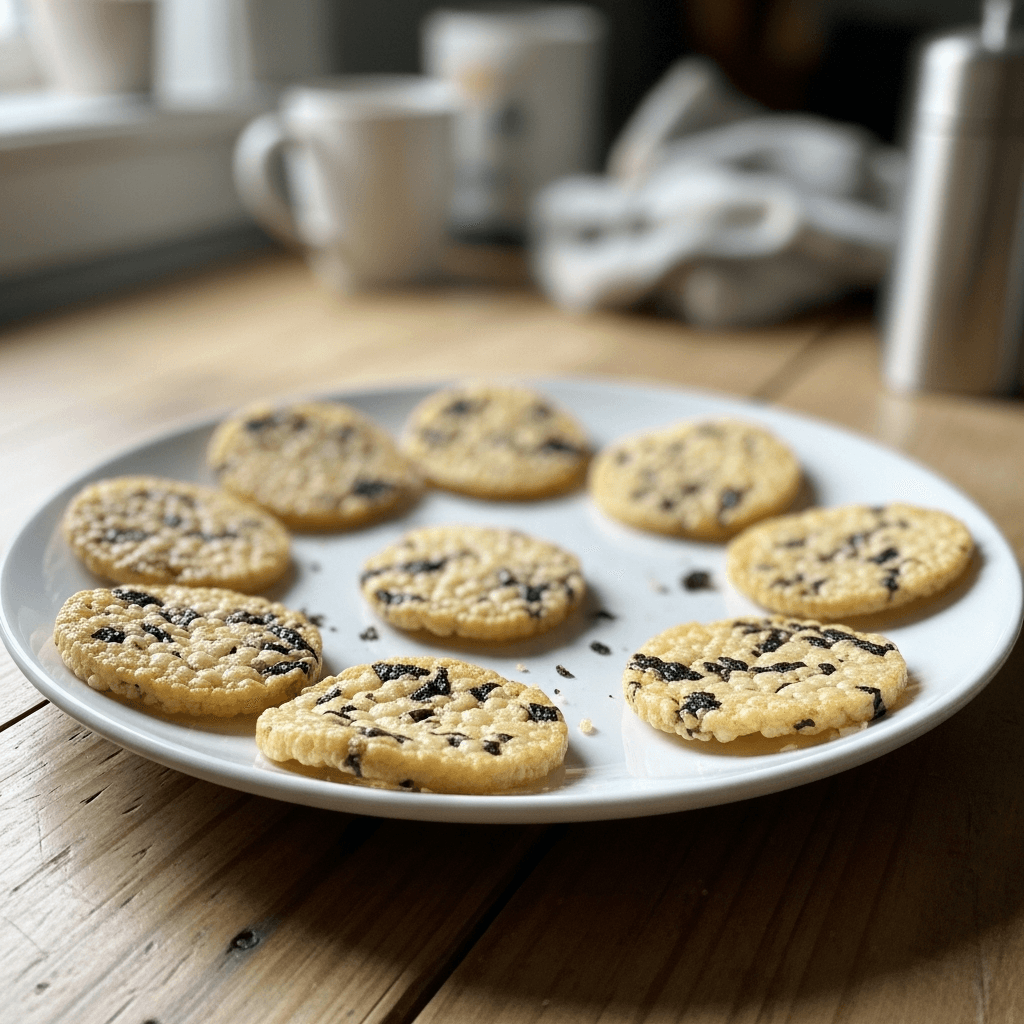 Crispy Seaweed Rice Crackers